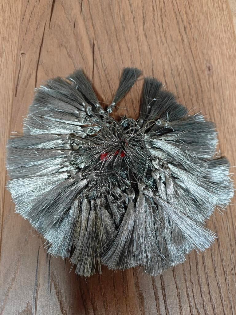 100 Zilverkleurige Kwastjes voor Decoratie en DIY, Ophalen of Verzenden, Nieuw