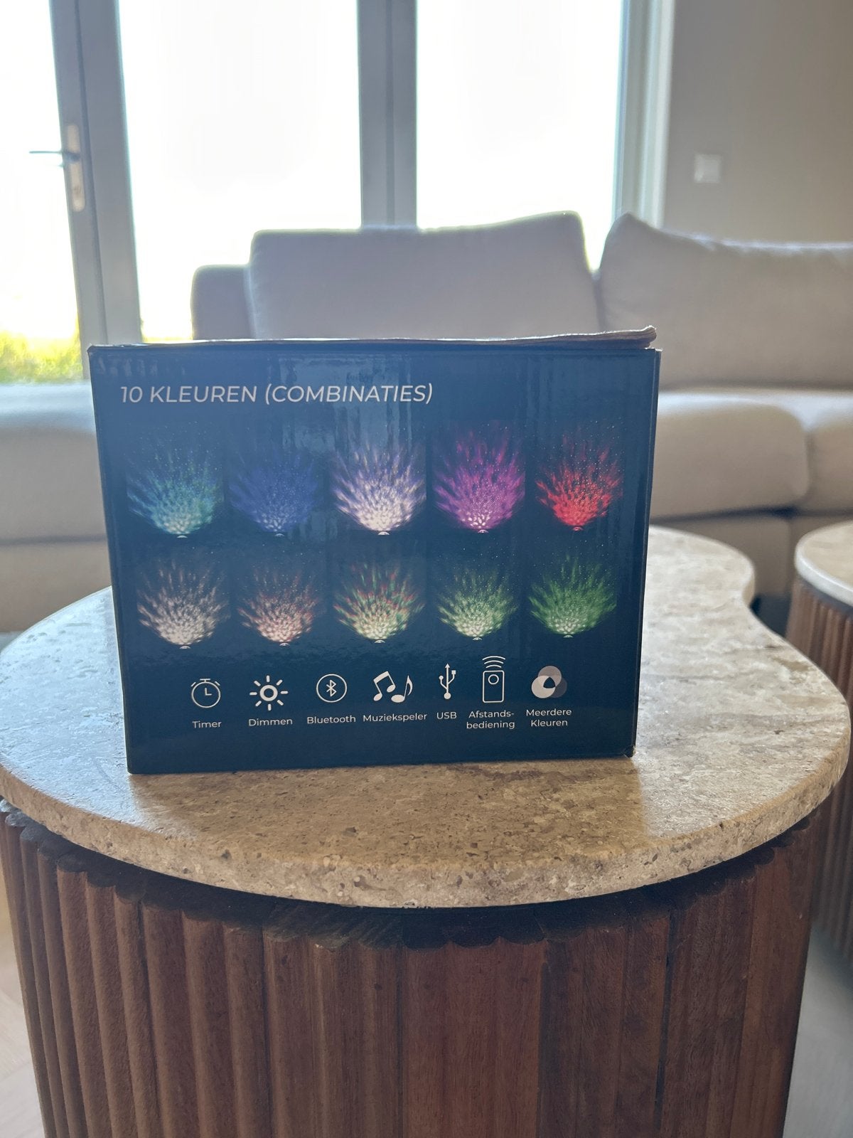 Sterrenhemel Projector met Bluetooth Speaker en Afstandsbedi, Huis en Inrichting, Lampen | Overige, Ophalen, Overige merken, Met afstandsbediening