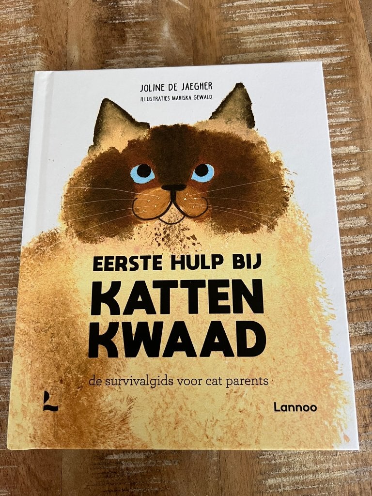 Eerste hulp bij Kattenkwaad -Joline de Jaegher, Ophalen of Verzenden, Zo goed als nieuw, Katten, Joline de Jaegher