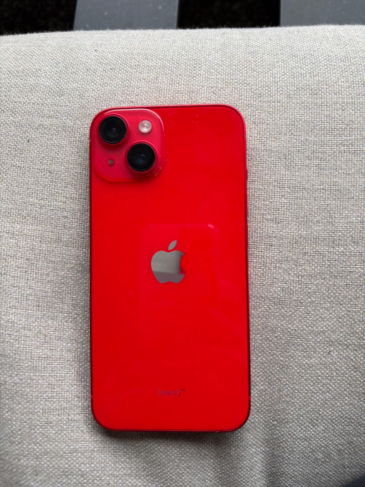 Iphone 14 (PRODUCT) RED- 512 GB- Simlockvrij, Telecommunicatie, Mobiele telefoons | Apple iPhone, Ophalen, 512 GB, 77 %, Rood