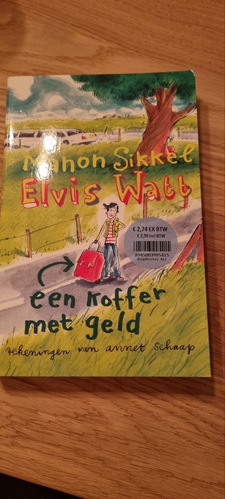 Elvis Watt: Een koffer met geld - Manon Sikkel, Ophalen of Verzenden, Zo goed als nieuw, Manon Sikkel, Fictie algemeen