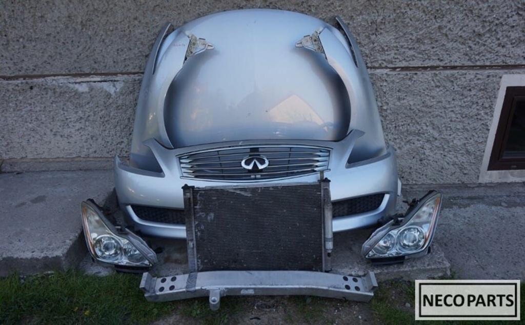 INFINITI G37 VOORKOP VOORSCHERM VOORBUMPER MOTORKAP KOPLAMP, Gebruikt, -, -, Ophalen of Verzenden