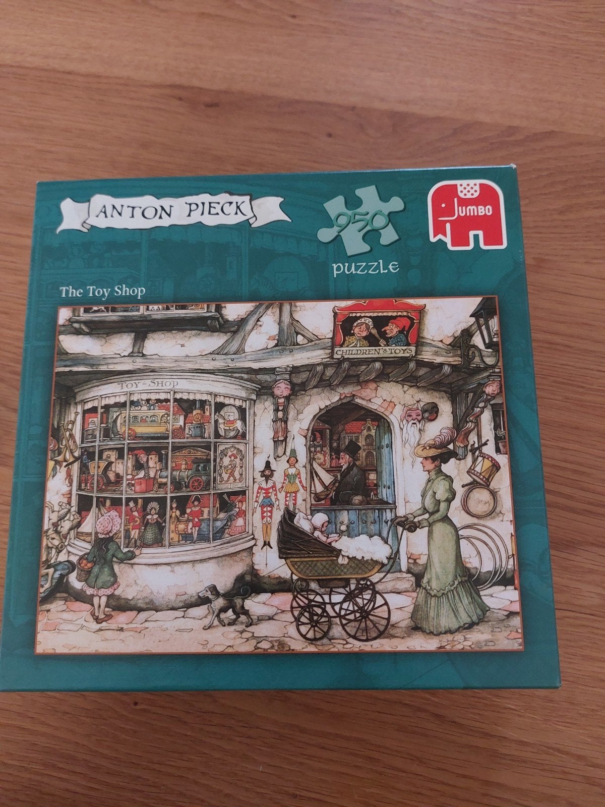 Anton Pieck Jumbo Puzzel 'The Toy Shop' 950 stukjes, Ophalen of Verzenden, Zo goed als nieuw
