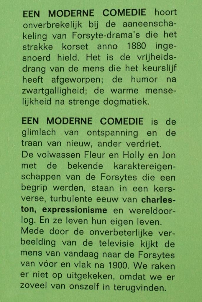 De Forsyte Sage 2 - Een moderne comedie (1968), Verzenden, Zo goed als nieuw