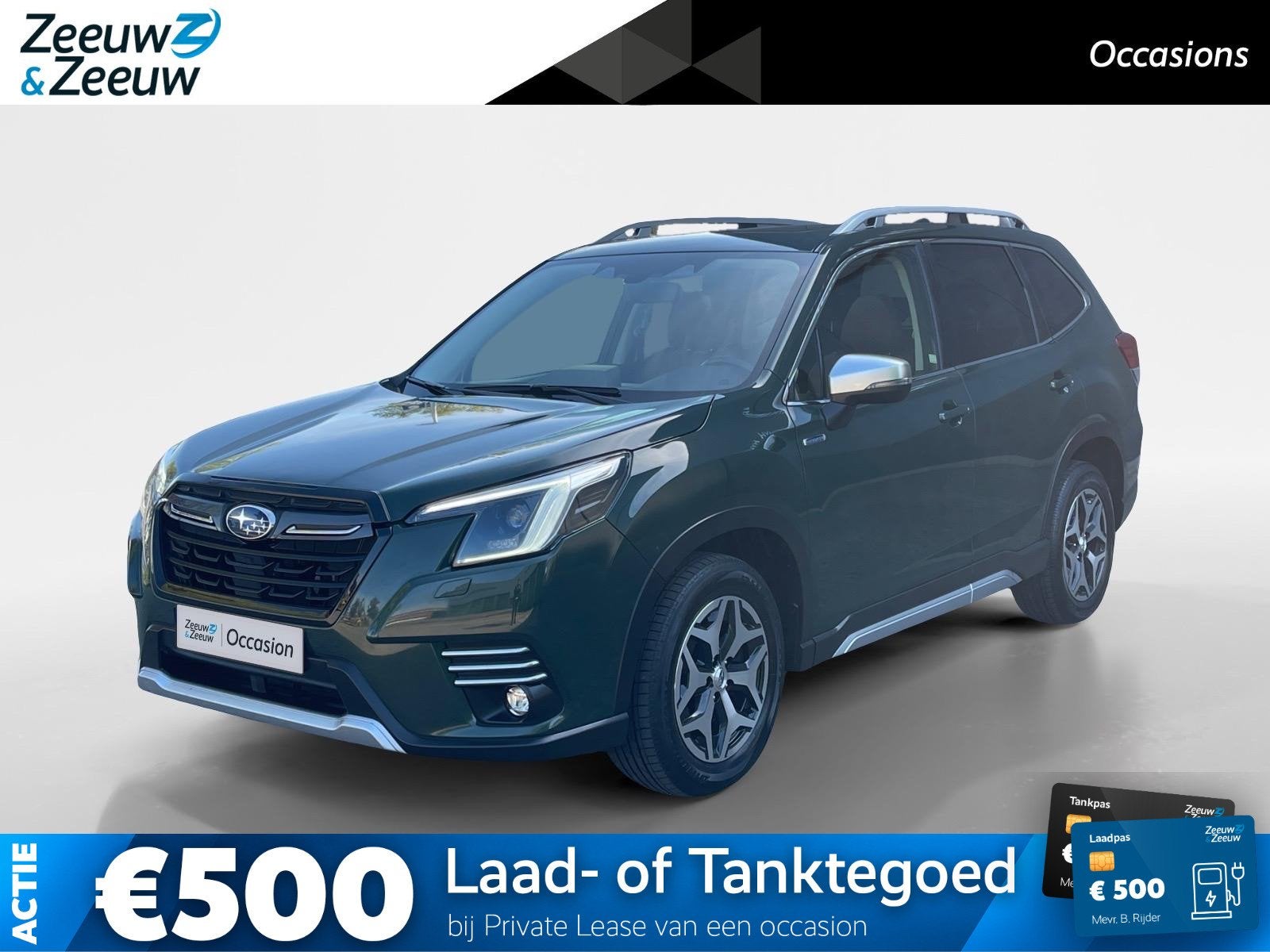 Subaru Forester 2.0i e-BOXER Premium | Pano | Memory | 360 C, Auto's, 12 maanden, Euro 6, 4 cilinders, Leder