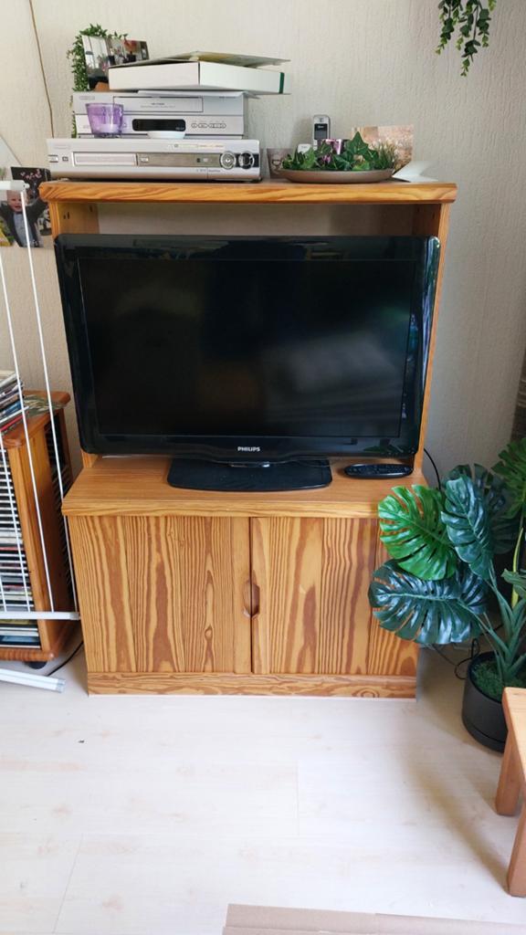 Grenenhouten tv meubel, Ophalen of Verzenden, 25 tot 50 cm, Minder dan 100 cm