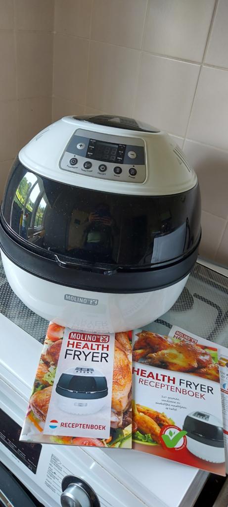 Molino Health Fryer met Receptenboek - Nieuw, Ophalen, Nieuw, Airfryer