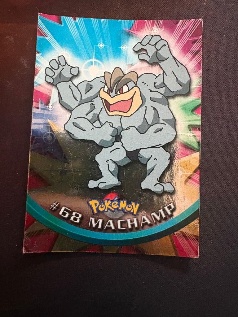 Machamp #68 Foil Blue logo, Ophalen of Verzenden, Gebruikt, Losse kaart, Foil