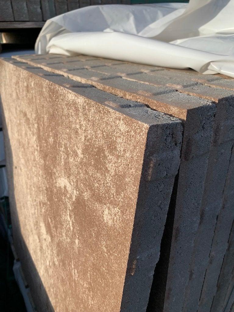 Terrastegel Piastrella 60x60 Maronne geïmpregneerd - J&W 2, Tuin en Terras, Ophalen, Nieuw, 10 m² of meer, Nvt