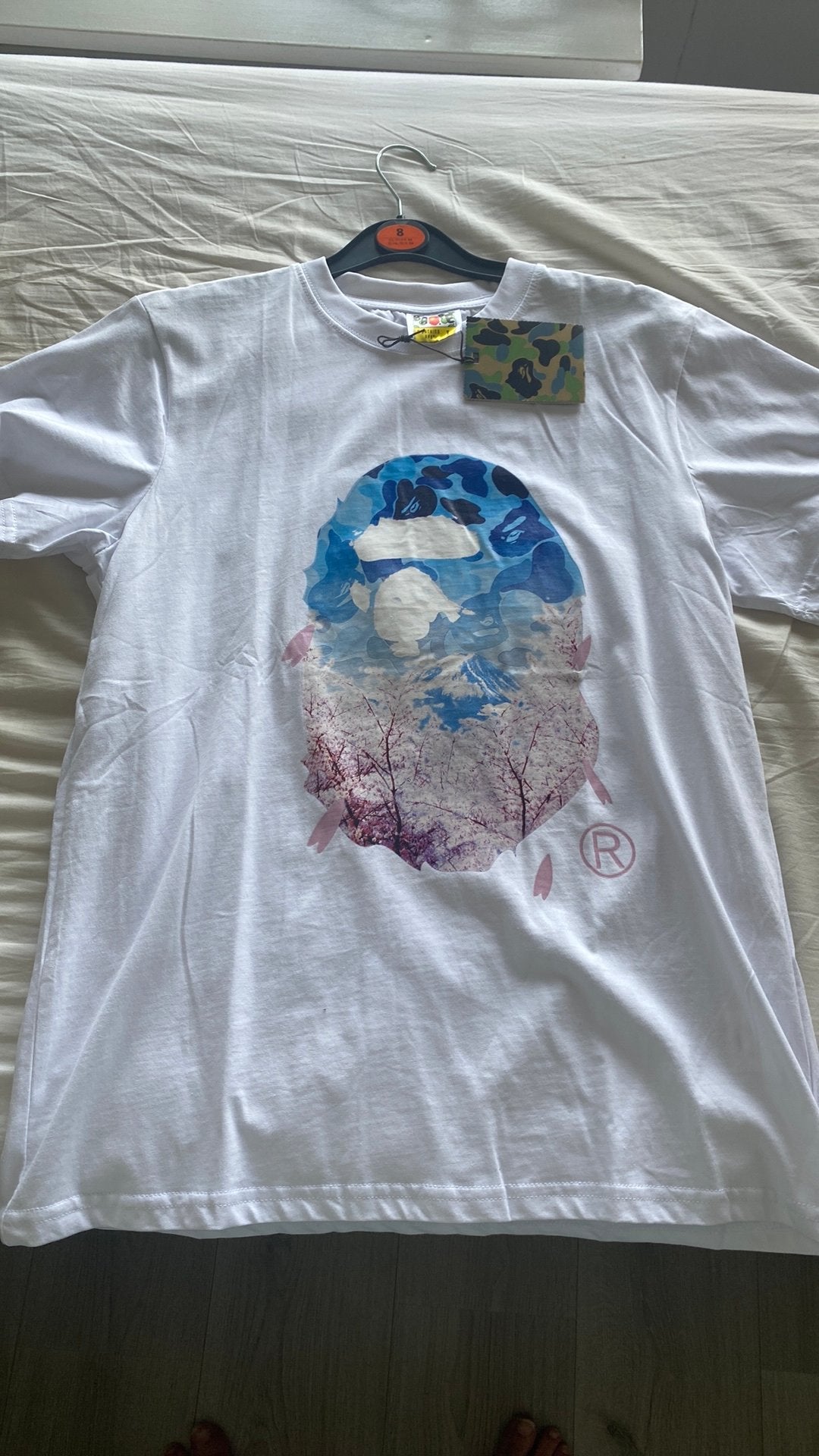 Bape T-Shirt - Valt als Maat M, Verzenden, Zo goed als nieuw, Zwart