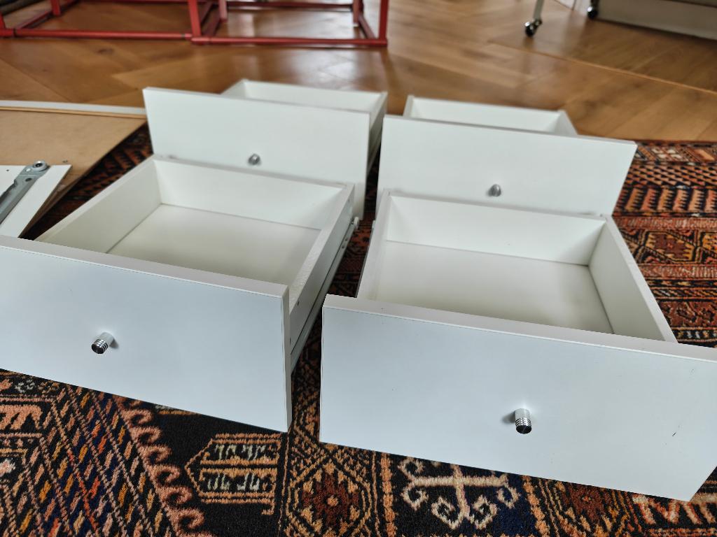 4 laden voor Kallax Ikea, Huis en Inrichting, Kasten | Ladekasten, Zo goed als nieuw, Minder dan 100 cm, 25 tot 50 cm, 5 laden of meer