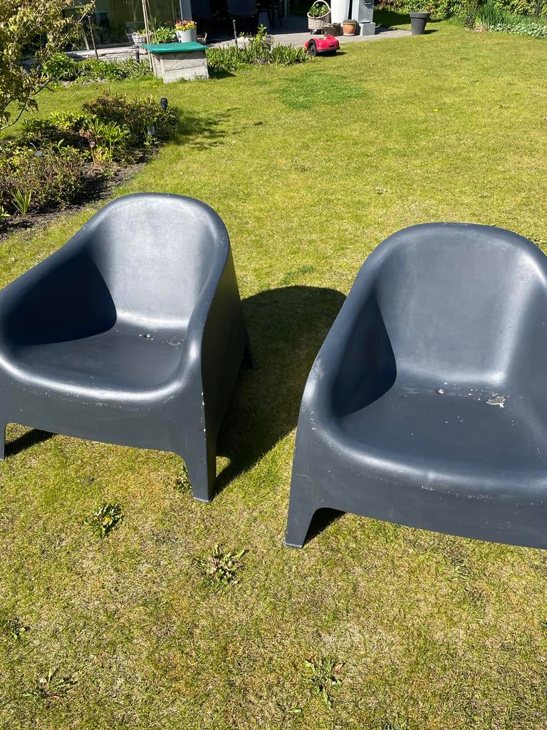 Ikea tuinstoelen, Ophalen of Verzenden, Gebruikt, Kunststof