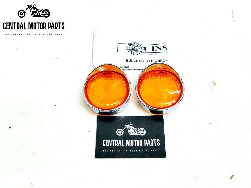 Bullet Knipperlicht Trim Ring met Visor, Motoren, Niet ingevuld, Niet ingevuld, Nieuw, Ophalen of Verzenden