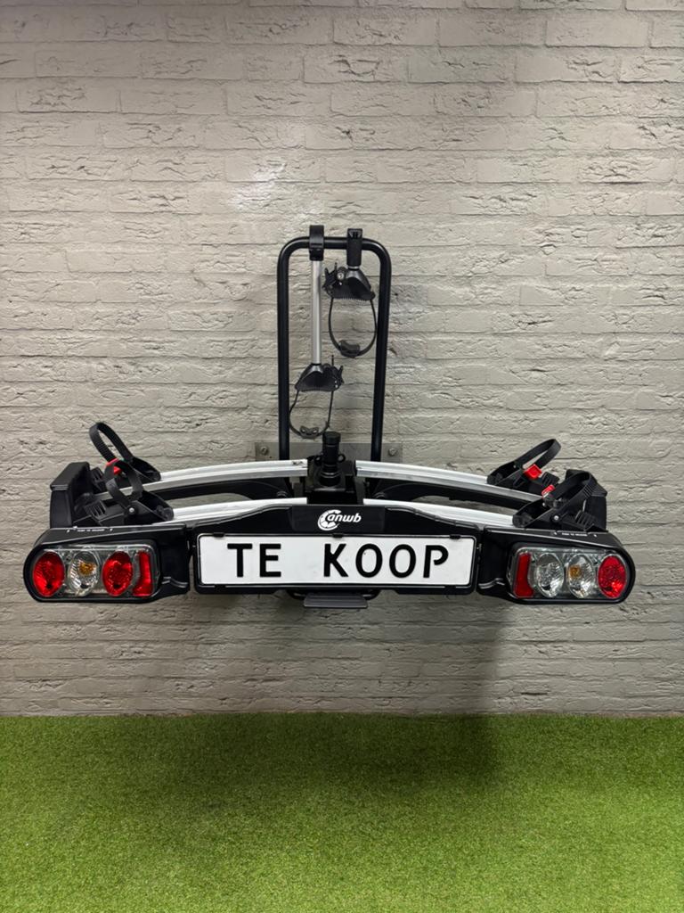 Z.G.A.N ANWB TOURING FLEX+(elek)fietsen60kg/kantelb/klik&go, Auto diversen, Fietsendragers, Zo goed als nieuw, Trekhaakdrager