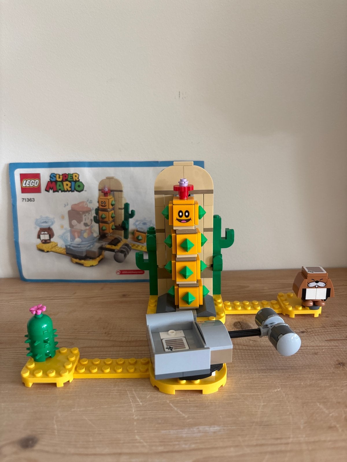 LEGO Super Mario 71363 Desert Pokey uitbreidingsset, Gebruikt, Lego, Ophalen of Verzenden, Compleet