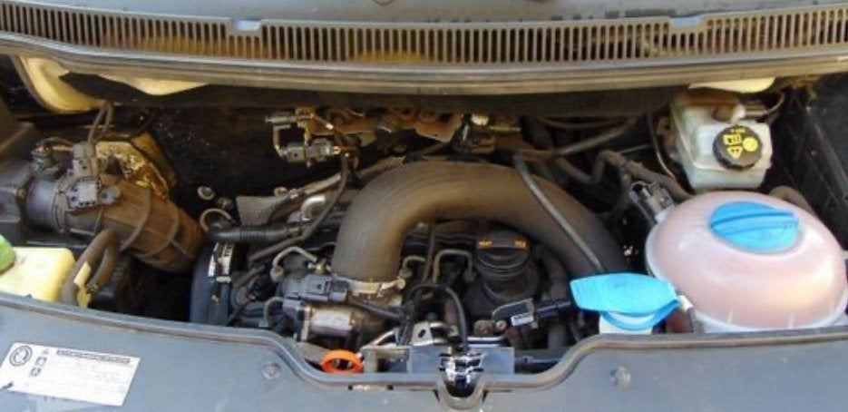 Motorblok CAA Transporter T5 2.0 tdi 140pk 2010-2015 complet, Auto-onderdelen, Motor en Toebehoren, Ophalen, Volkswagen