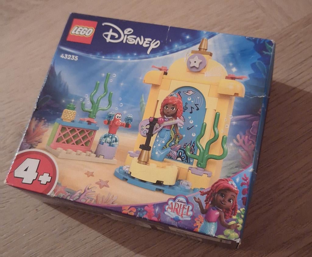 LEGO Disney Princess Ariëls muziekpodium 43235 <>NIEUW<>, Nieuw, Ophalen of Verzenden, Disney, Complete set