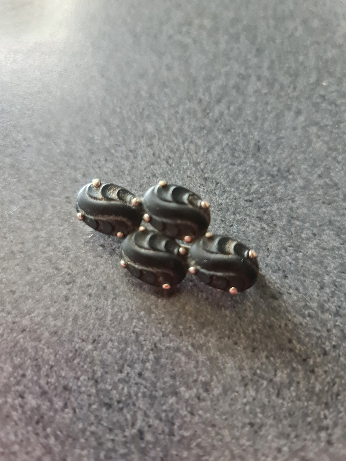 broche rouwglas, Ophalen of Verzenden, Overige materialen, Overige merken