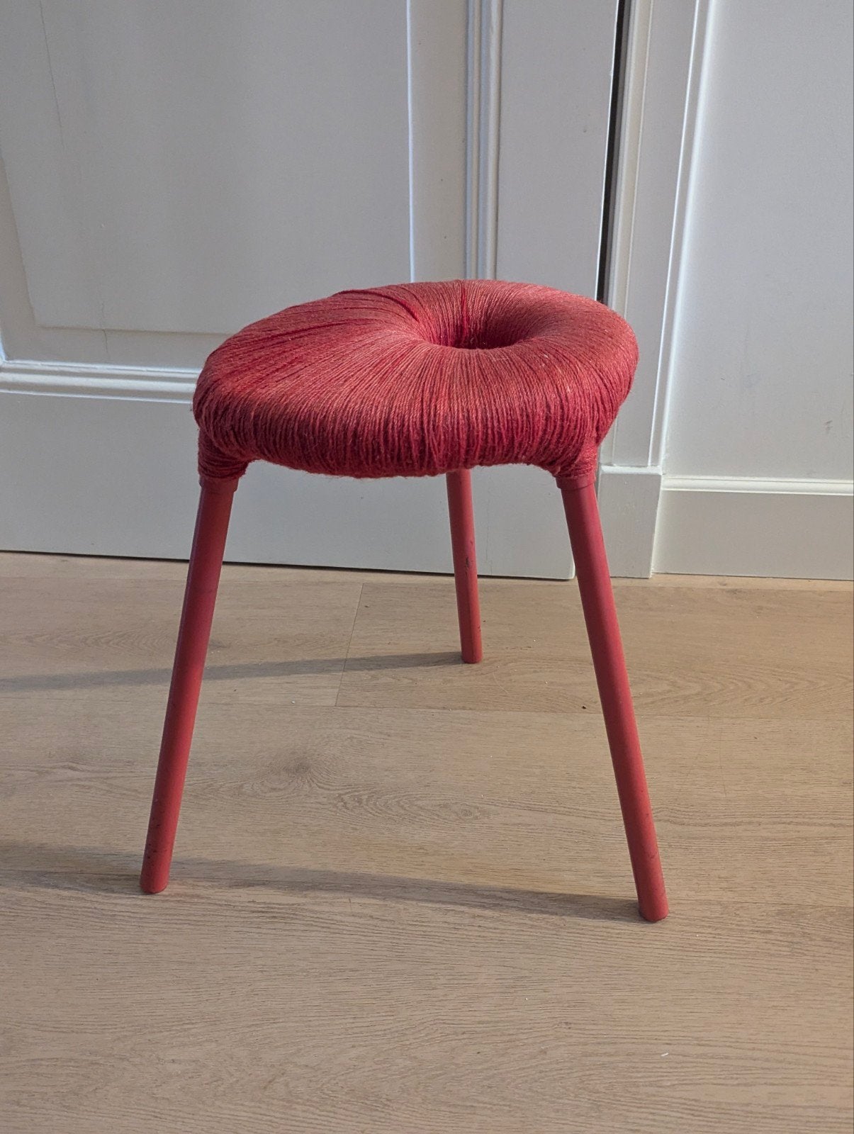 IKEA Eskilstuna vintage design krukje PS rood wol, Minder dan 55 cm, Rond, Ophalen of Verzenden, Overige materialen