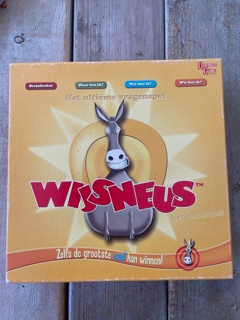 Spel / bordspel Wijsneus. University Games. Vragenspel., Vijf spelers of meer, Ophalen, Zo goed als nieuw, Universal Games