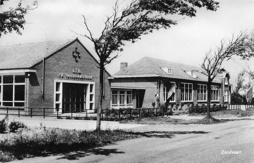 702-493-043 Hippolytushoef L T B R K Tuinbouwschool Zandvaa, Verzamelen, Verzenden, Voor 1920, Noord-Holland