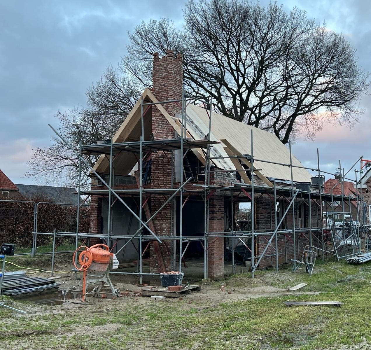 H-jukken steiger voor compleet woonhuis, Doe-het-zelf en Verbouw, Steigers, Ophalen, Overige typen, 5 meter of hoger