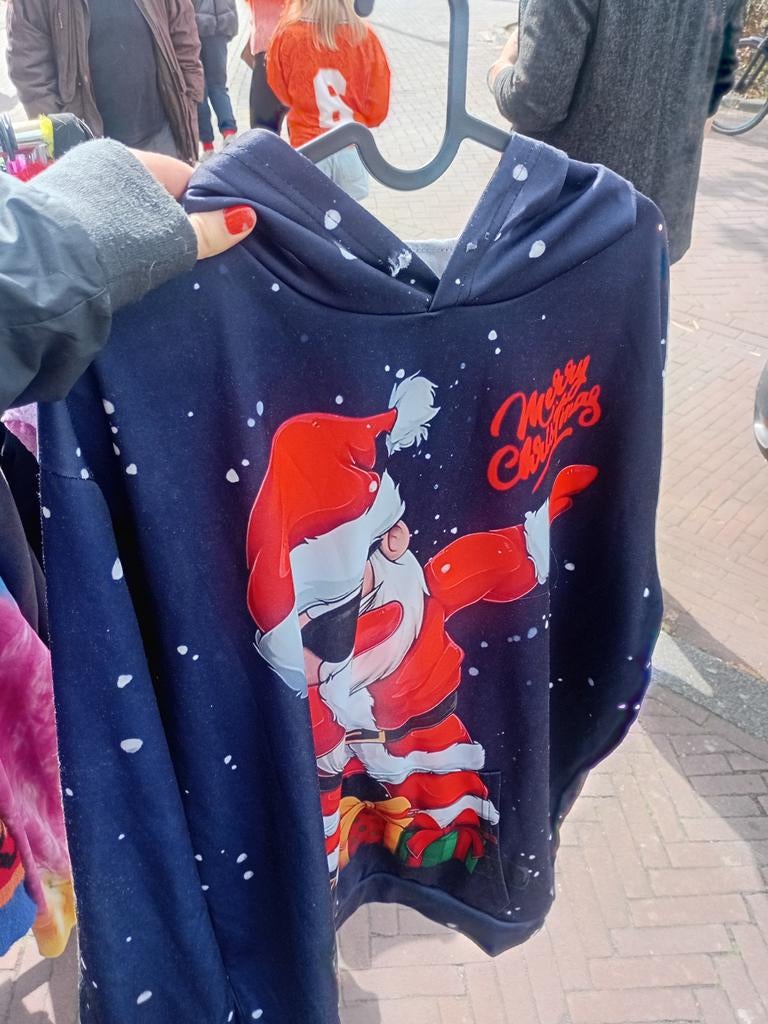 Kerst trui, Ophalen of Verzenden, Zo goed als nieuw, Zwart