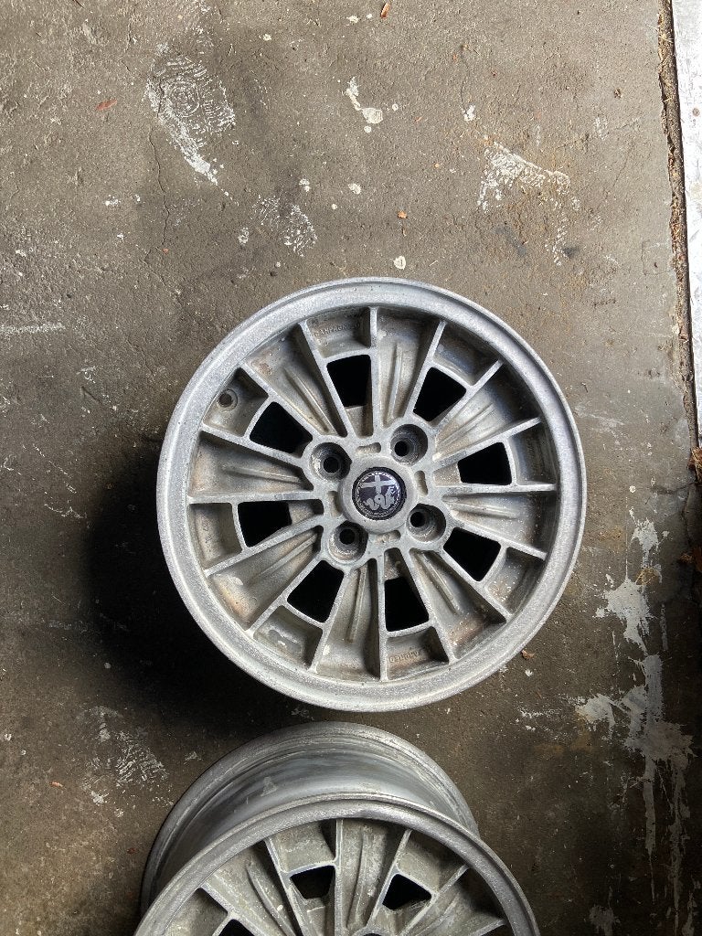 Alfa Romeo GTV Campagnolo velgen, Auto-onderdelen, 14 inch, Gebruikt, Velg(en), Ophalen of Verzenden
