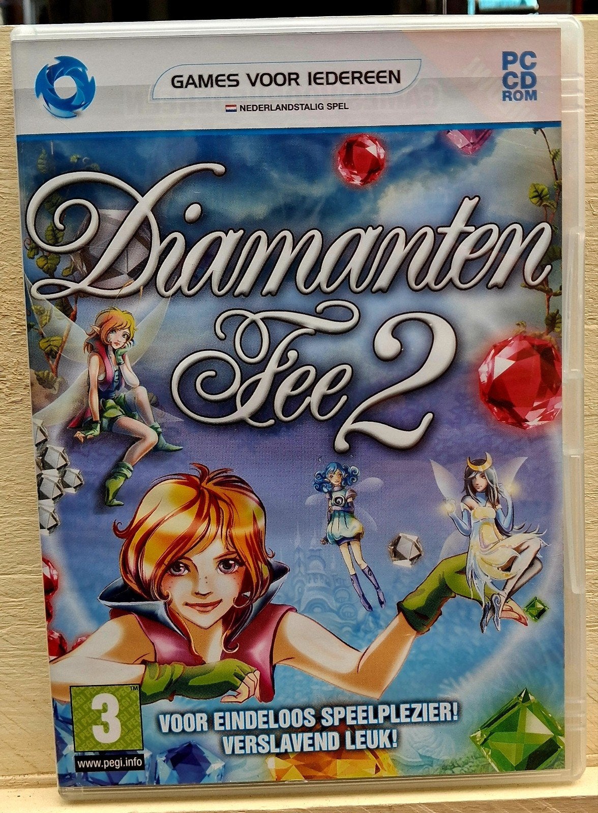 Diamanten Fee 2 (PC CD-ROM) - Games voor Iedereen, Spelcomputers en Games, Puzzel en Educatief, 1 speler, Ophalen of Verzenden