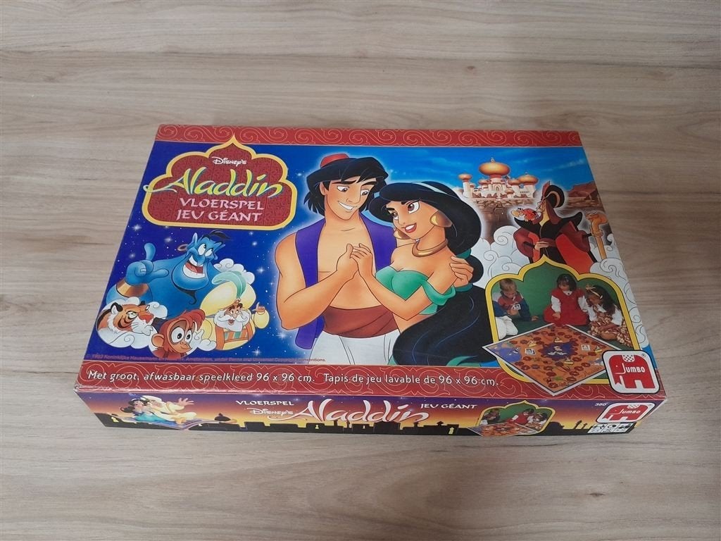 Disney - aladdin vloerspel - s1322, Verzenden, Zo goed als nieuw