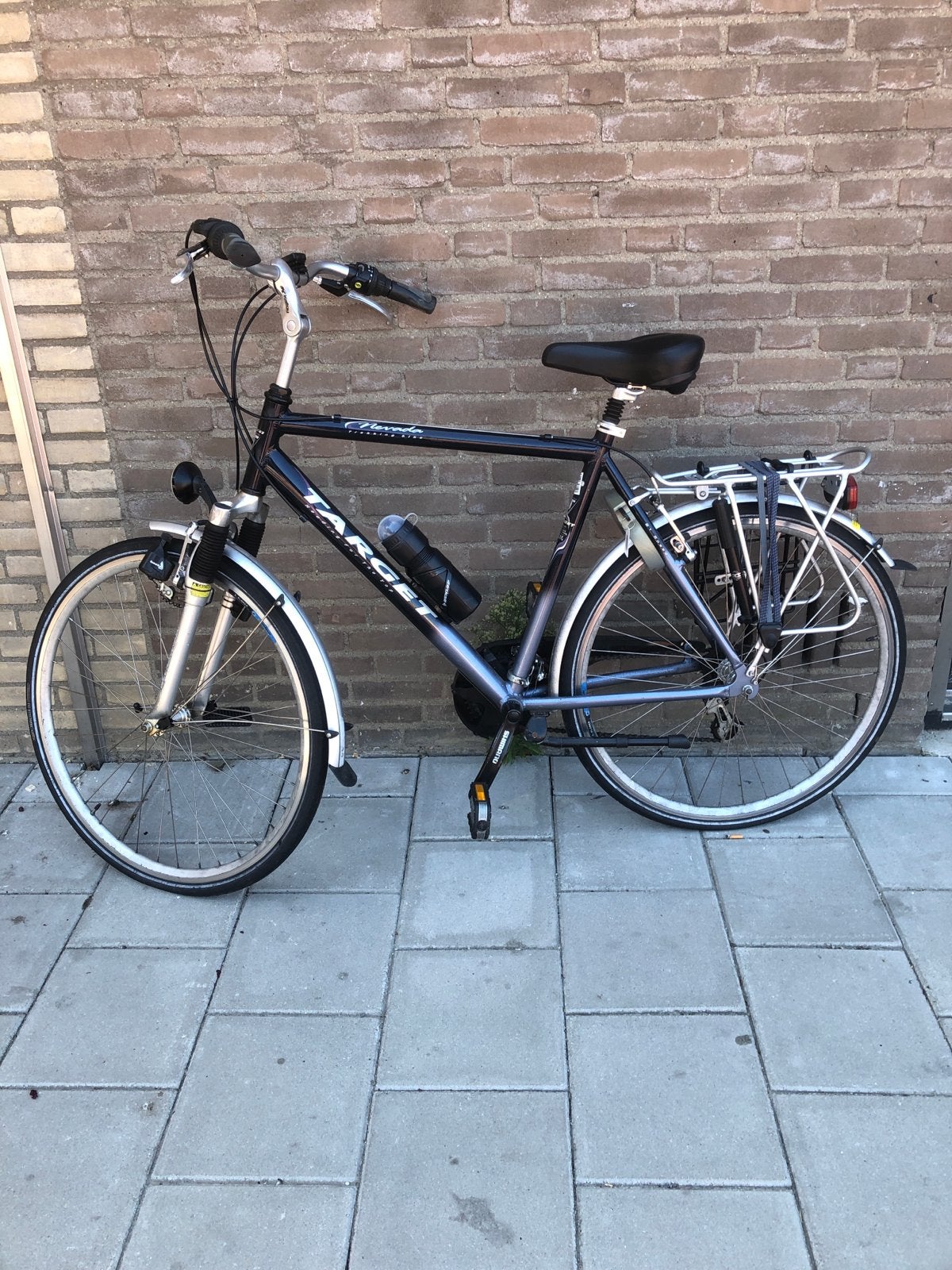 Target Herenfiets, Fietsen en Brommers, Fietsen | Heren | Herenfietsen, Gebruikt, Overige merken, 53 tot 57 cm, Versnellingen