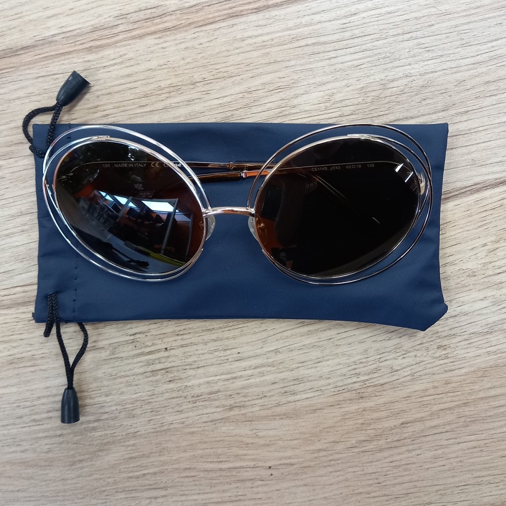 Chloe CE114S 743 Zonnebril, Chloe, Zo goed als nieuw, https://www.chloe.com/contactus, 5 Avenue Percier, 75008 Parijs, Frankrijk