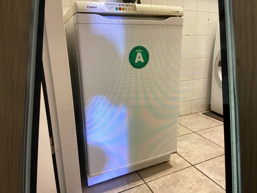 Haier Vrieskast - Energiezuinig A-label, Witgoed en Apparatuur, Gebruikt, Minder dan 60 cm, Energieklasse A of zuiniger, Vrijstaand