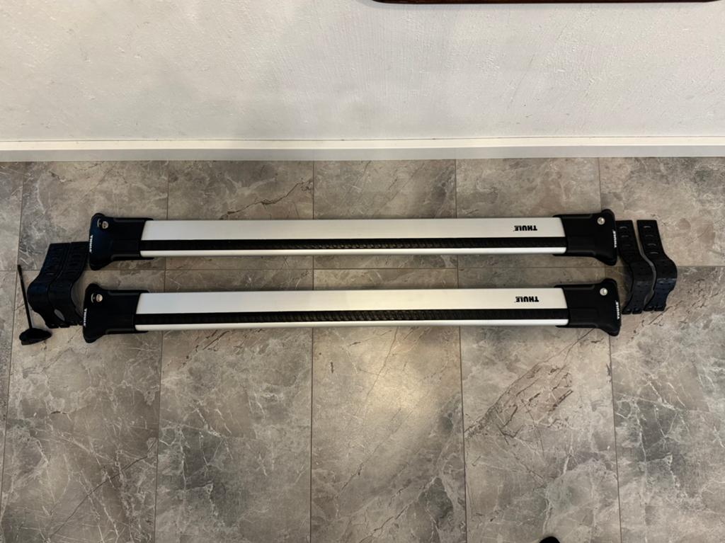 Thule Wingbar Edge dakdragers voor de open rail systeem, Ophalen of Verzenden