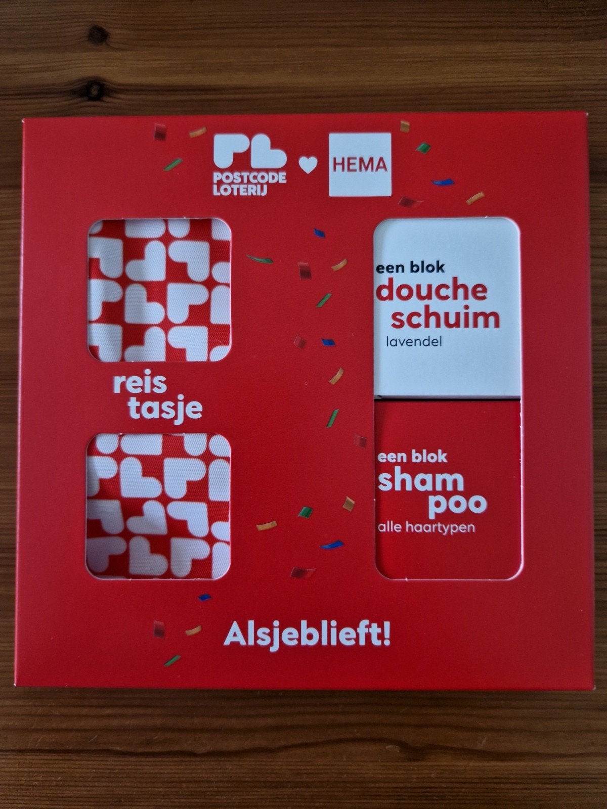 hema reistasje met bad/doucheblok, Ophalen of Verzenden, Nieuw, Bad & Douche