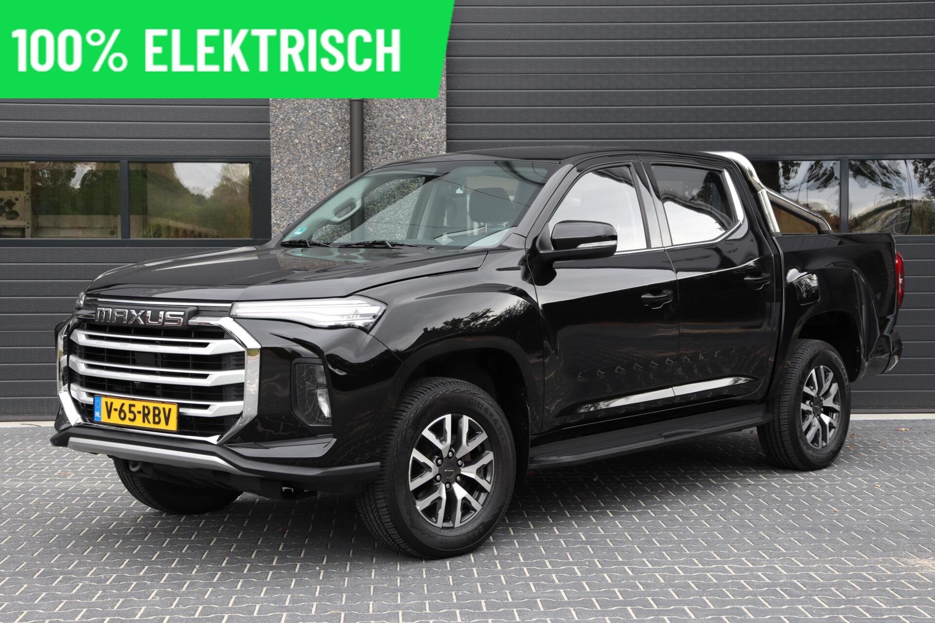 Maxus T90 EV Pick-up 89kWh WLTP 470KM l DUBBEL CABINE l LEDE, Auto's, Automaat, Dealer onderhouden, Achterwielaandrijving, 89 kWh