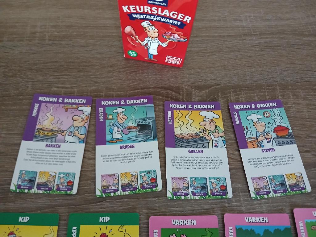 Keurslager Weetjes Kwartet, Vijf spelers of meer, Ophalen of Verzenden, Nieuw