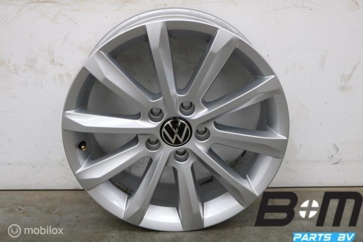 Org. 17 inch Helsinki velgen VW Passat B8 - T-Roc 3G0601025C, Auto-onderdelen, Gebruikt, Velg(en), 17 inch