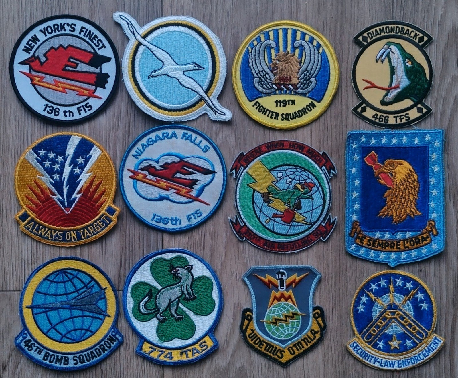 USAF emblemen, Ophalen of Verzenden, Landmacht, Nederland, Embleem of Badge