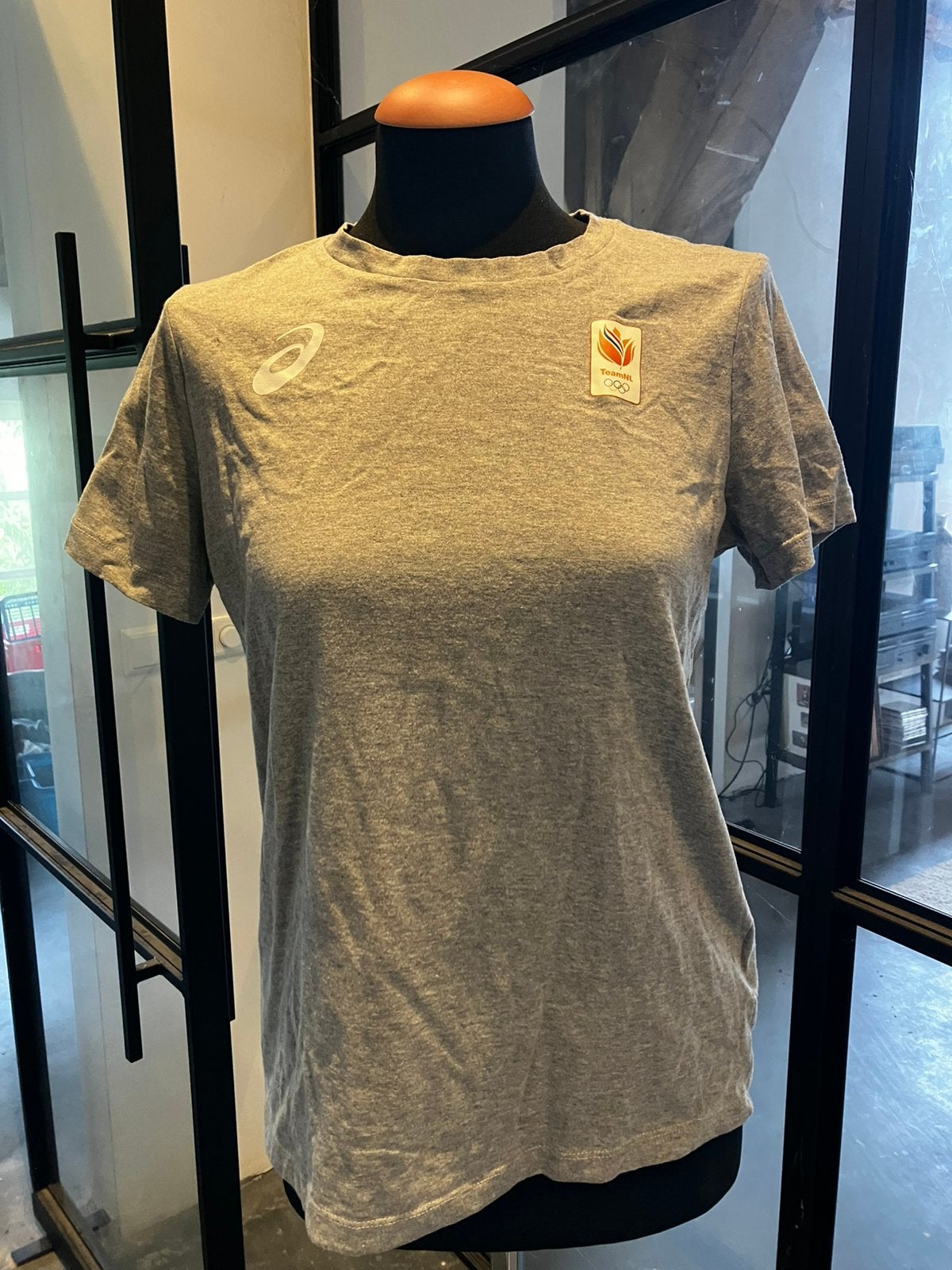 Leuk t-shirt Team NL Olympische spelen, Ophalen of Verzenden, Zo goed als nieuw, Maat 38/40 (M), Grijs
