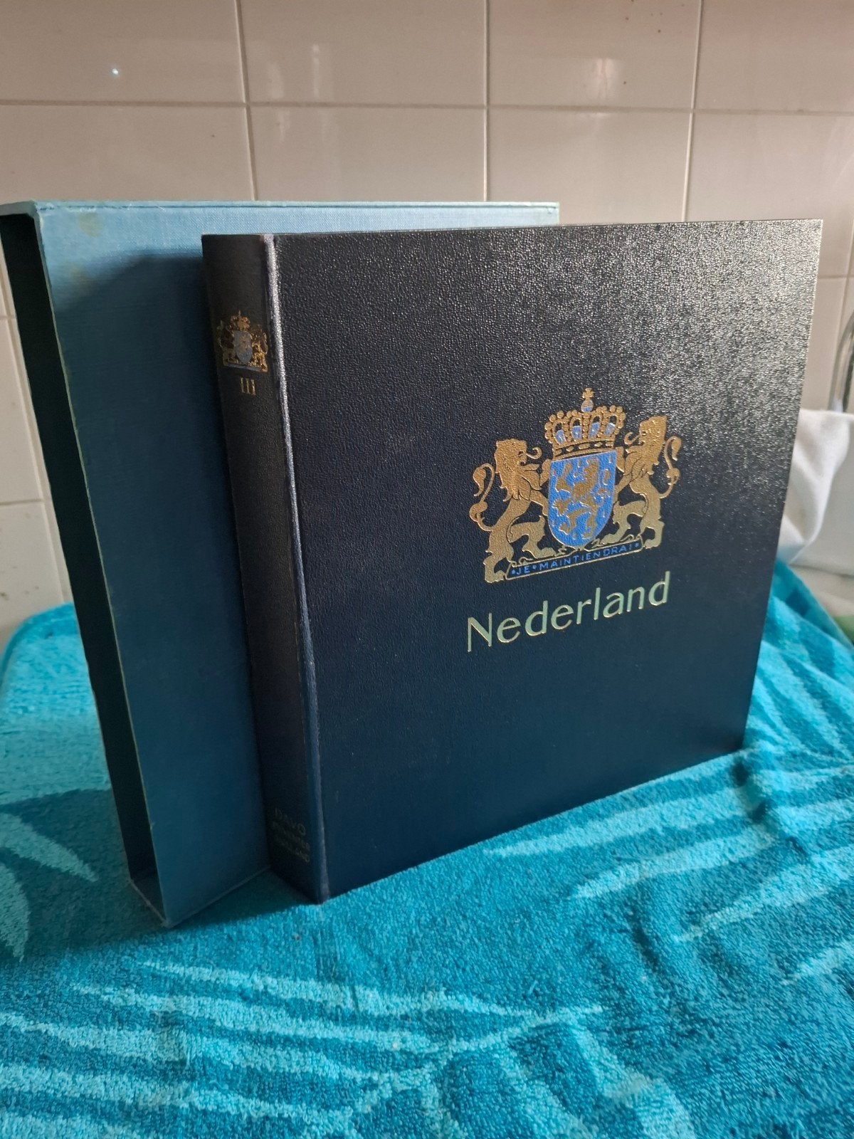 1298 Davo Nederland III Leeg 1970/1986 Met Klemstroken (1/3), Ophalen of Verzenden, Verzamelalbum
