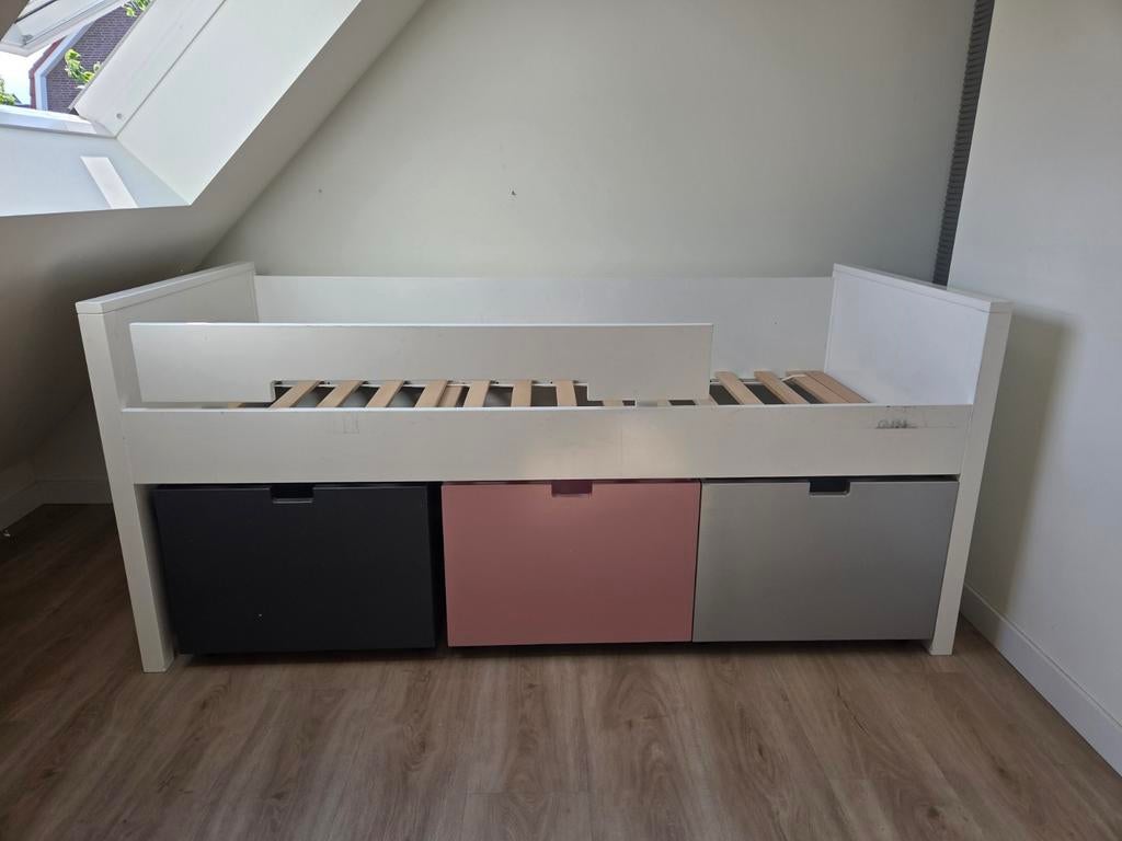 Bopita bed, Kinderen en Baby's, Kinderkamer | Stapelbedden en Hoogslapers, Ophalen, Gebruikt, Halfhoogslaper
