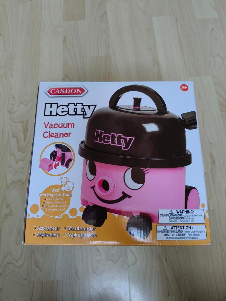 Casdon Hetty KINDER vacuum cleaner, Kinderen en Baby's, Ophalen of Verzenden, Zo goed als nieuw, Elektronica, Met geluid