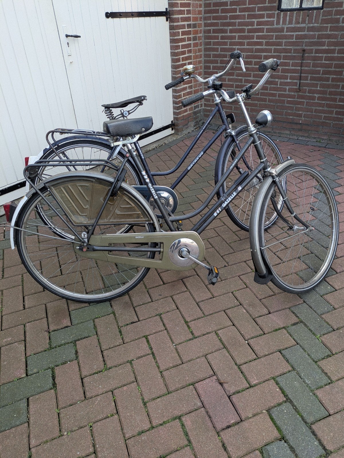 2 x damesfiets 28 inch., 53 tot 56 cm, Ophalen of Verzenden, Gebruikt