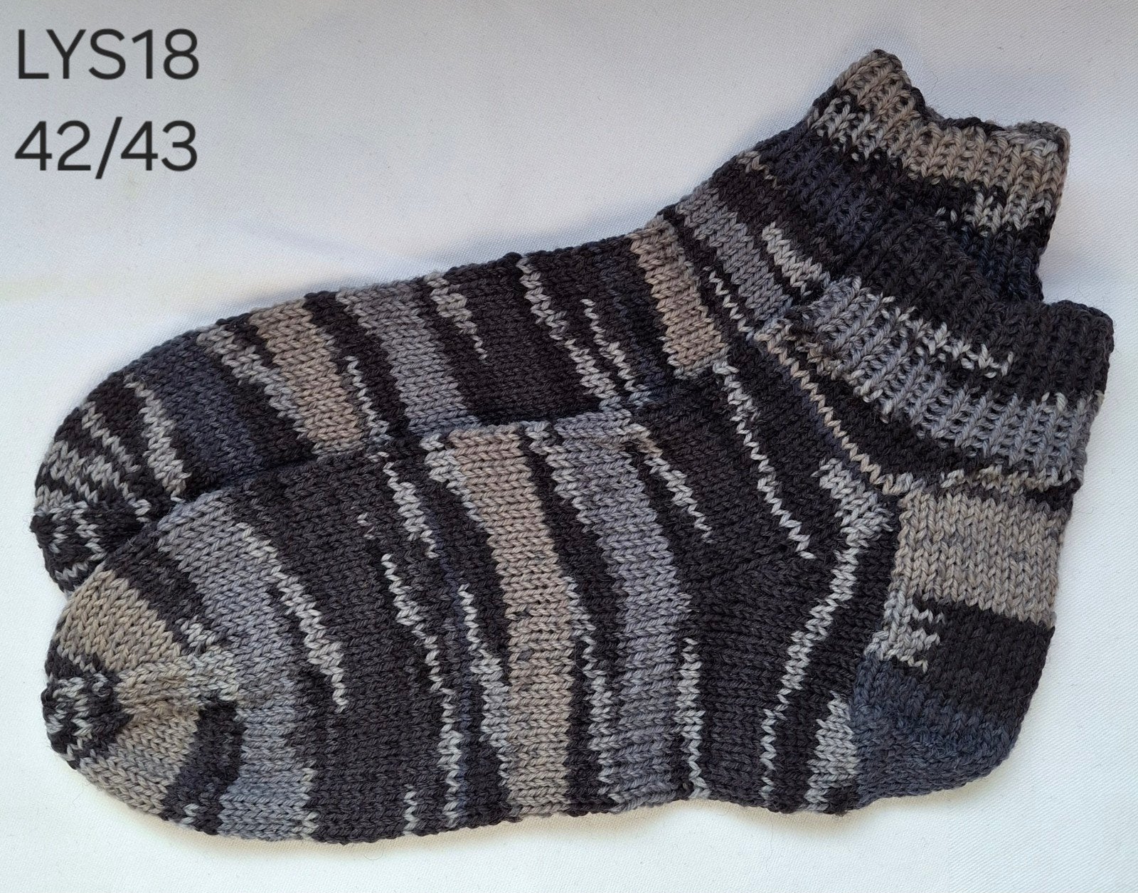 Handgebreide sokken maat 42/43, Kleding | Heren, Sokken en Kousen, Overige kleuren, Verzenden, Michella's sokken, Nieuw