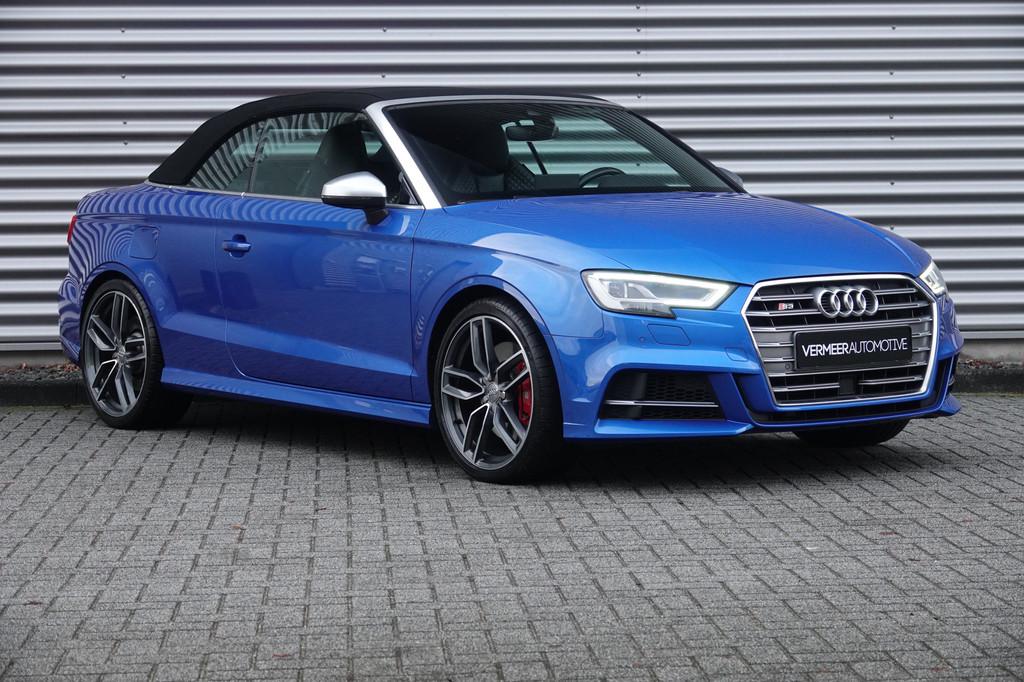 Audi S3 Cabriolet 2.0 TFSI S3 quattro Pro Line Plus | B&O |, Auto's, Automaat, 4 cilinders, Blauw, Vierwielaandrijving