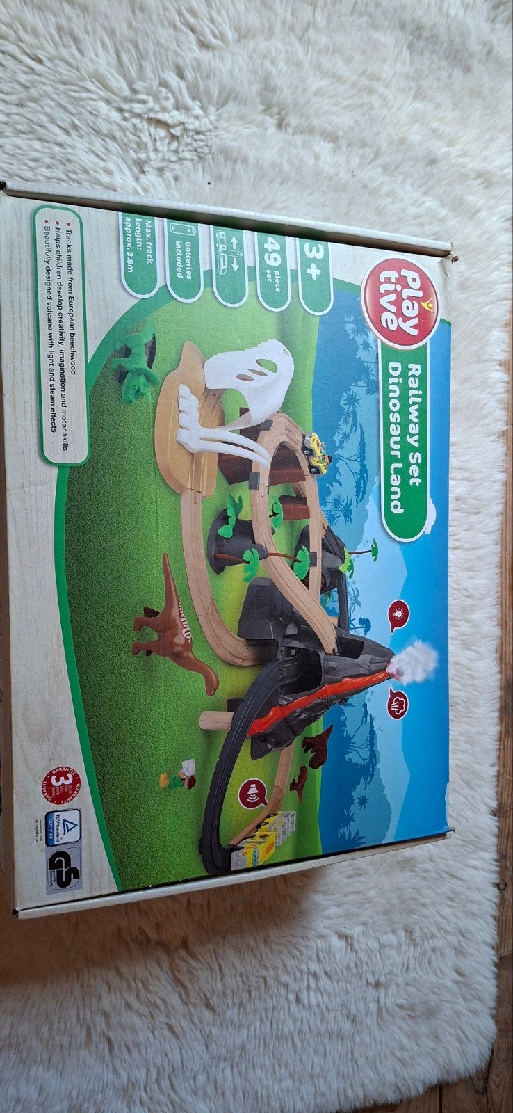 Playtive Railway Set Dinosaur Land - Zo goed als nieuw, Ophalen of Verzenden, Zo goed als nieuw, Jongen of Meisje