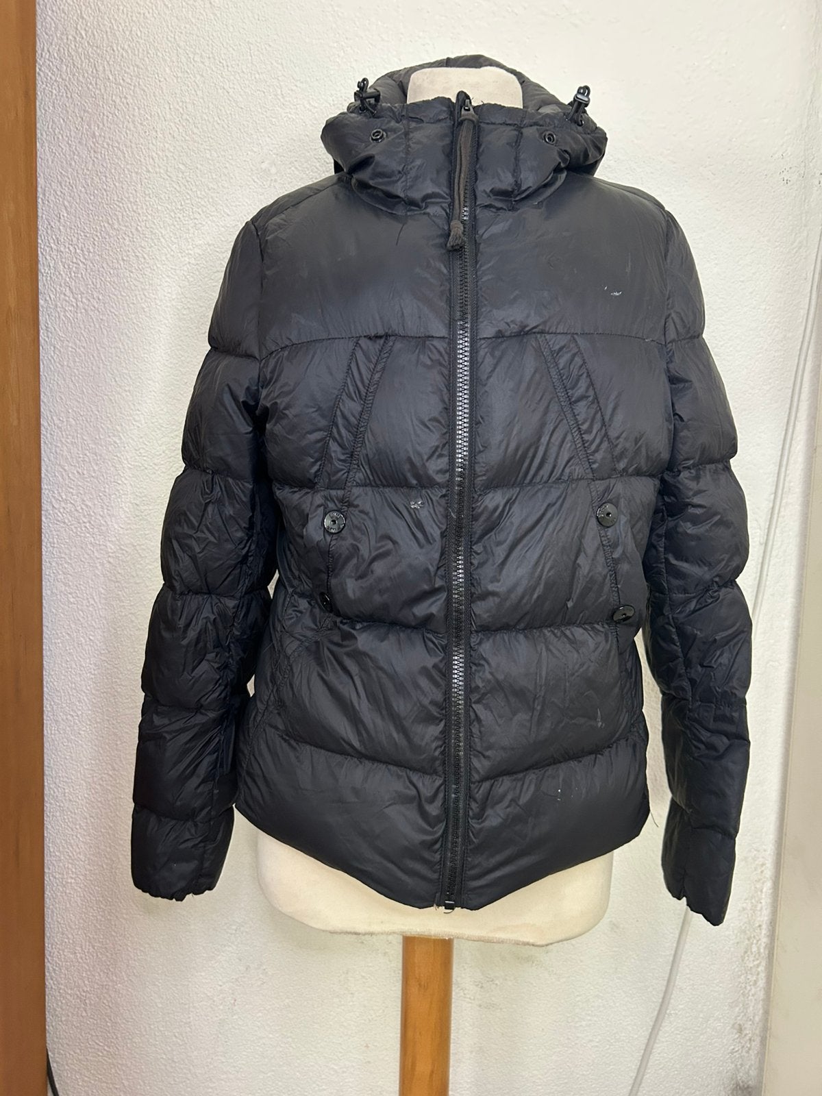 Dames tussenjas | G-Star Raw | maat M | zwart, Ophalen of Verzenden, Gedragen, Maat 38/40 (M), Zwart