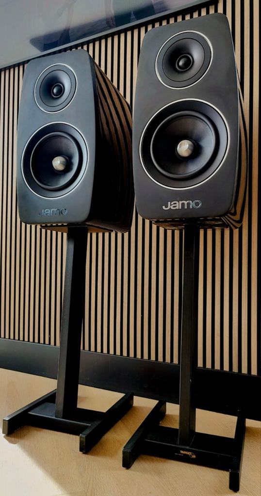 Jamo Concert C103 in nieuwstaat, Audio, Tv en Foto, Ophalen, Zo goed als nieuw, 120 watt of meer, Front, Rear of Stereo speakers
