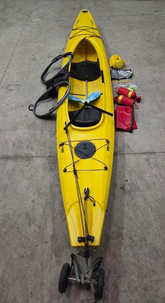 Perception Eclipse Toerkajak 2 pers. met complete uitrusting, Watersport en Boten, Kajaks, Ophalen